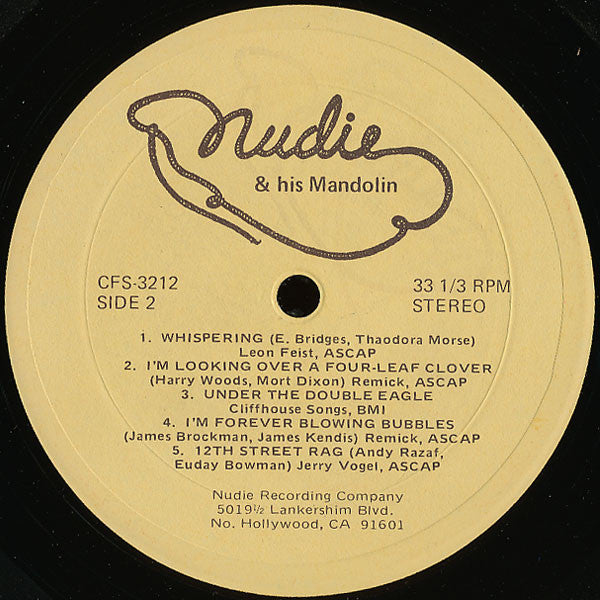 Nudie And His Mandolin
