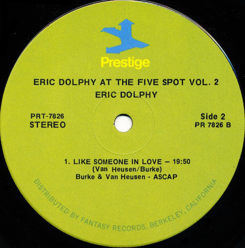 At The Five Spot Volume 2