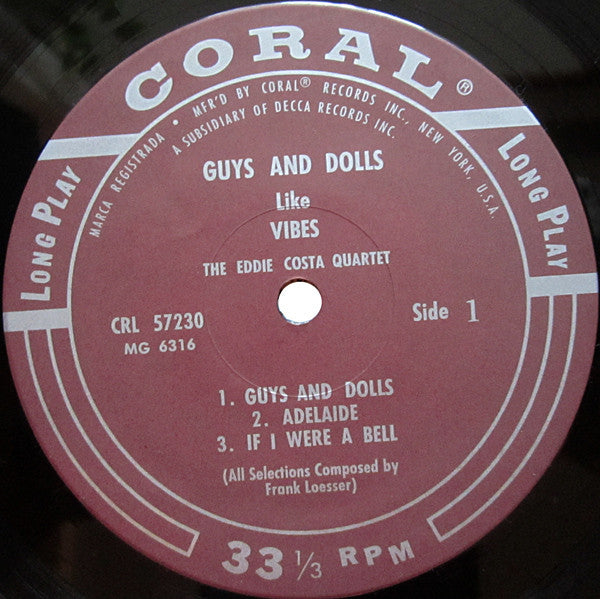 Guys And Dolls Like Vibes
