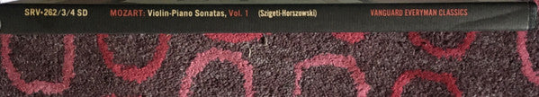 The Fifteen Sonatas For Violin And Piano Vol. I
