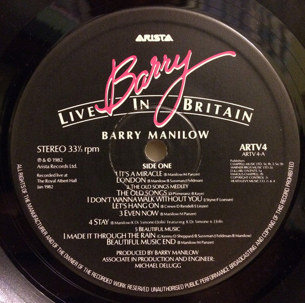 Barry Live In Britain