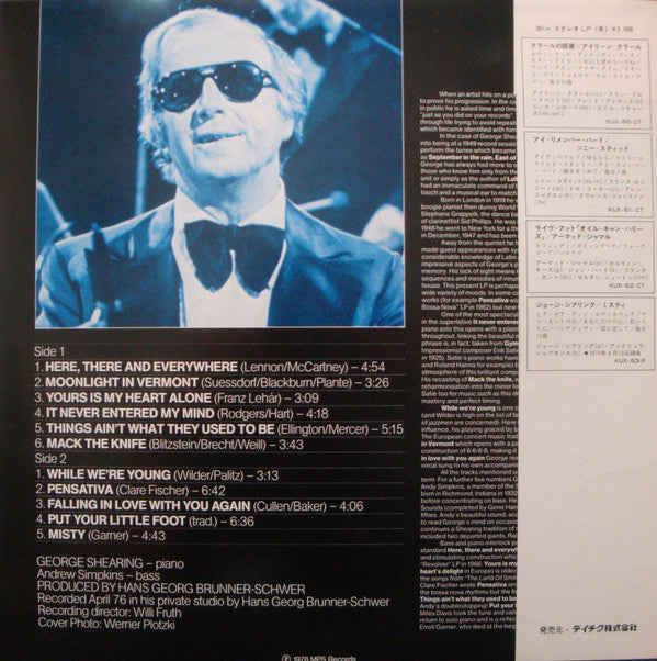 The Many Facets Of George Shearing