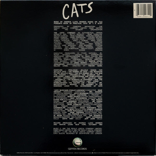 Cats - Complete Original Broadway Cast Recording