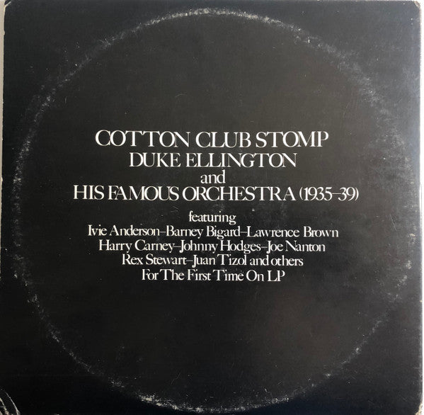 Cotton Club Stomp (1935-39)