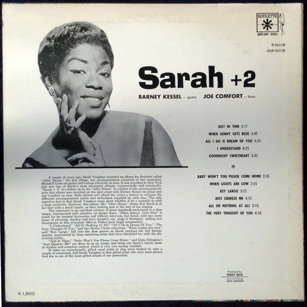 Sarah + 2