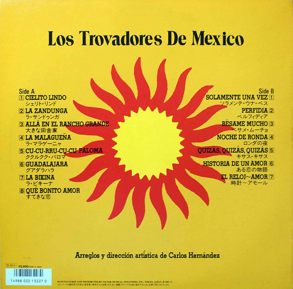 Los Trovadores De México