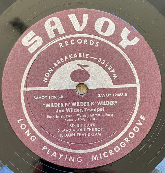 Wilder 'N' Wilder 'N' Wilder