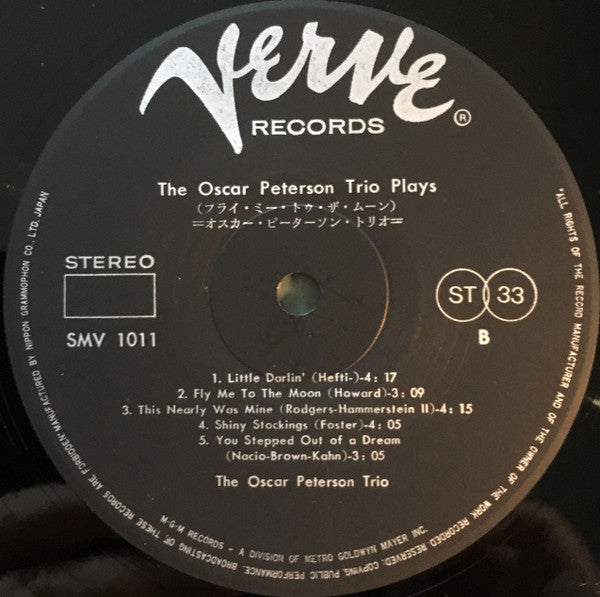 The Oscar Peterson Trio Plays