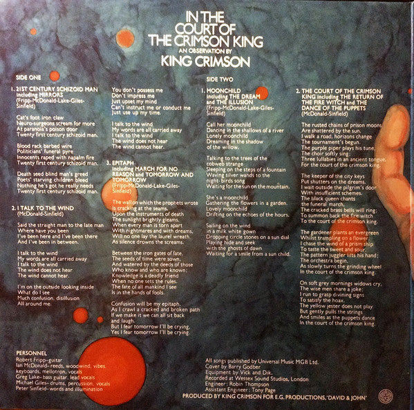 In The Court Of The Crimson King (An Observation By King Crimson)