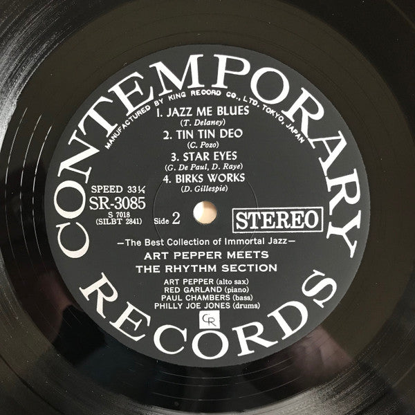 Art Pepper Meets The Rhythm Section