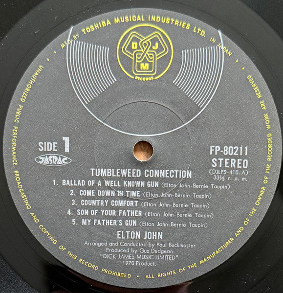 Tumbleweed Connection