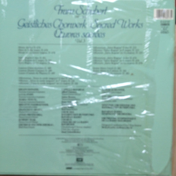 Geistliches Chorwerk - Sacred Works Vol 3