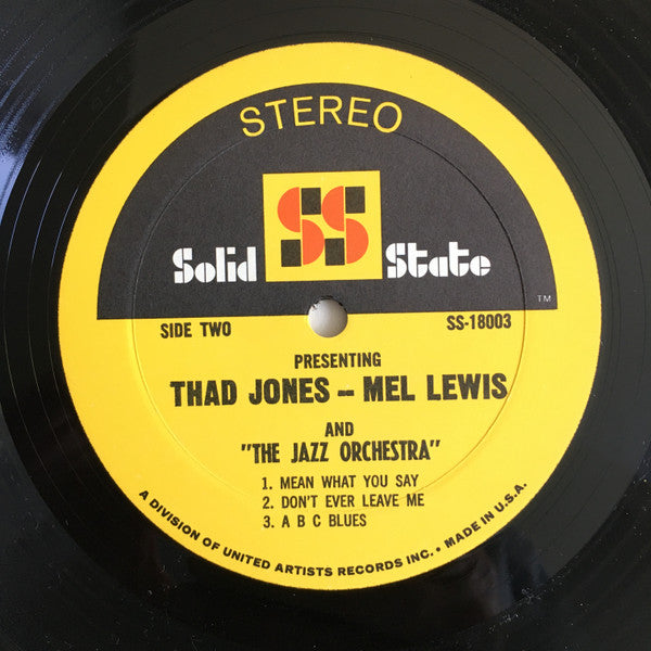 Presenting Thad Jones • Mel Lewis & "The Jazz Orchestra"