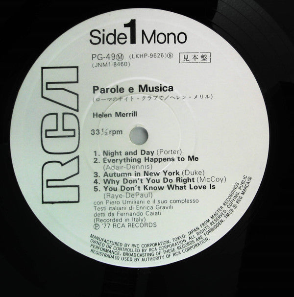 Parole E Musica