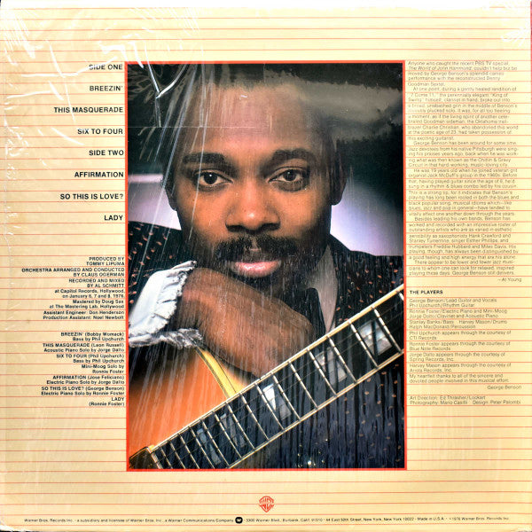 Release: Breezin'-Vinyl-US-1976-BS 2919-20269768