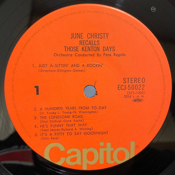June Christy Recalls Those Kenton Days
