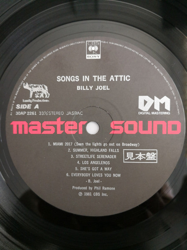 Songs In The Attic