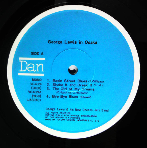 George Lewis In Osaka