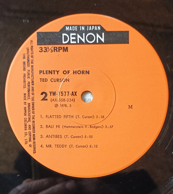 Plenty Of Horn