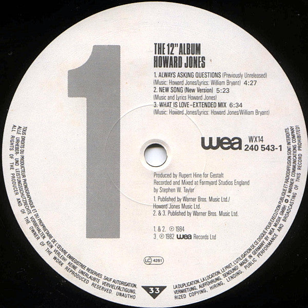 The 12" Album