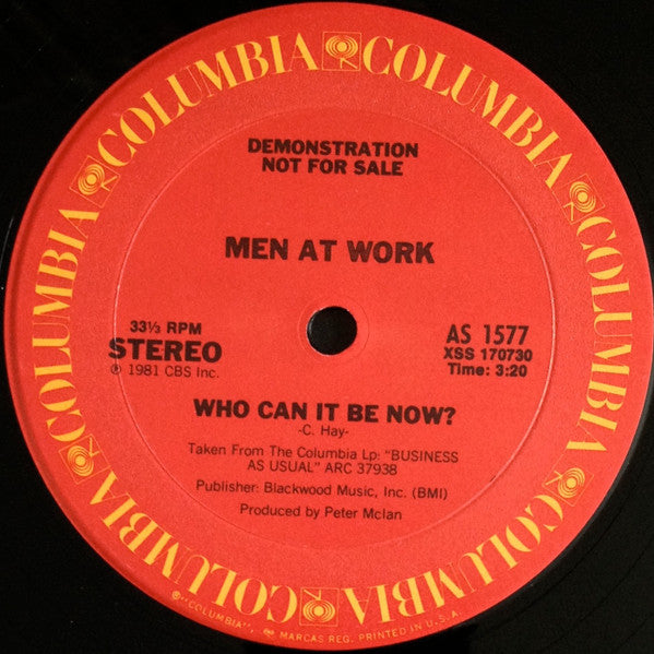 Who Can It Be Now? / Down Under