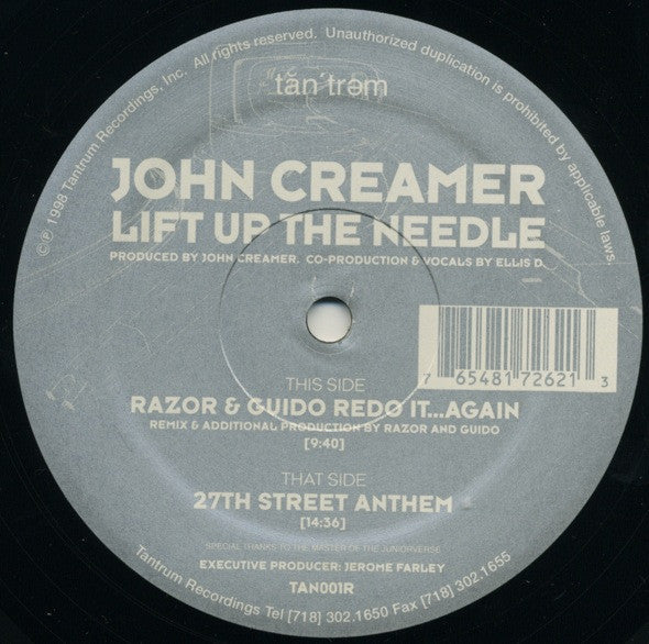 Lift Up The Needle