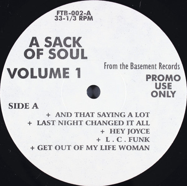 A Sack Of Soul Volume 1