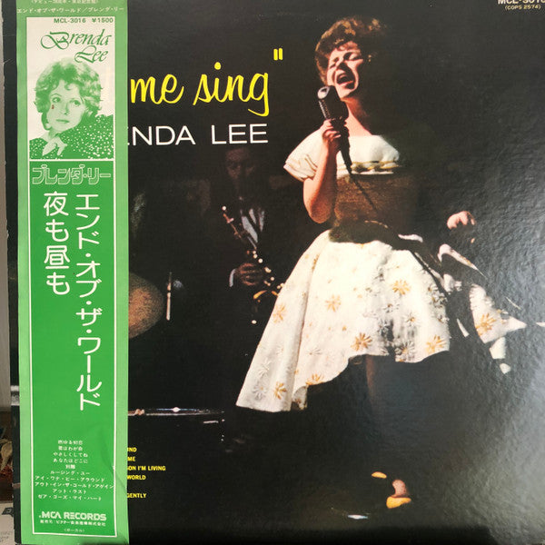 ... "Let Me Sing"