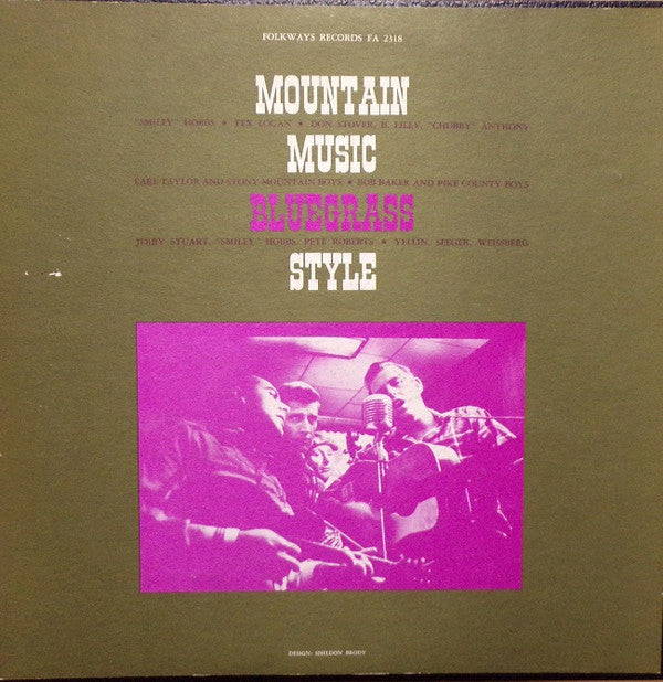 Mountain Music Bluegrass Style