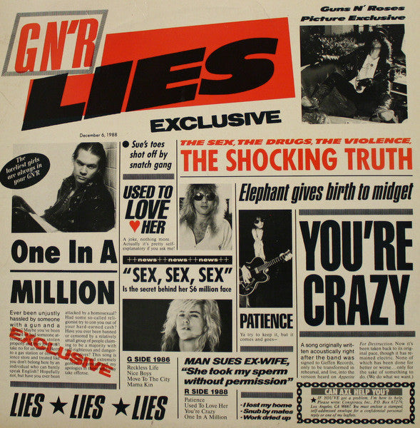 G N' R Lies