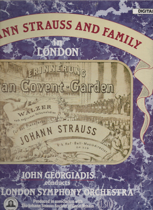 Johann Strauss And Family In London 