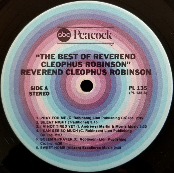 The Best Of Reverend Cleophus Robinson