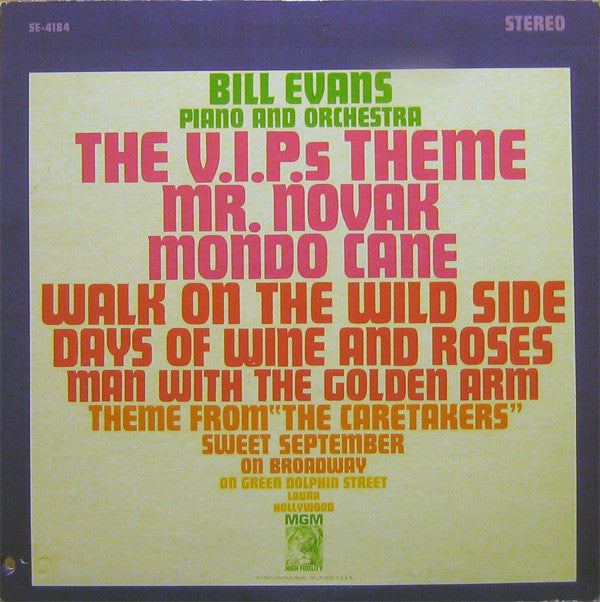 Piano And Orchestra - The V.I.P.s Theme (And Other Great Songs)