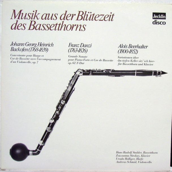 Musik Aus Der Blütezeit Des Bassetthorns