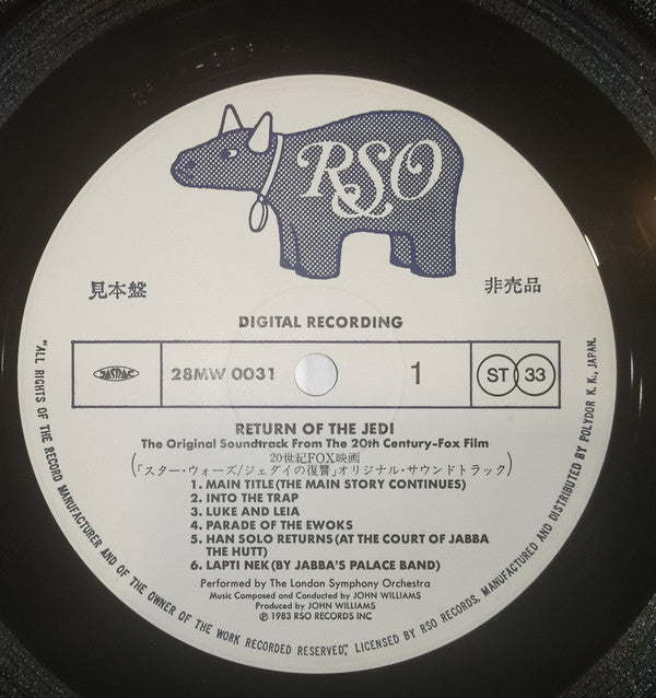 Star Wars / Return Of The Jedi (The Original Motion Picture Soundtrack)