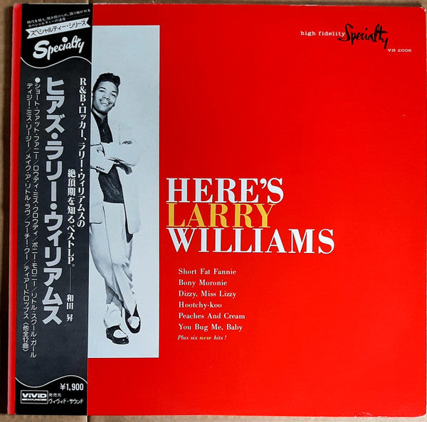 Here's Larry Williams