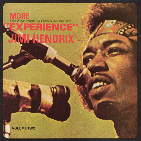 More  "Experience" Jimi Hendrix (Titles From The Original Sound Track Of The Feature Length Motion Picture) (Volume Two)
