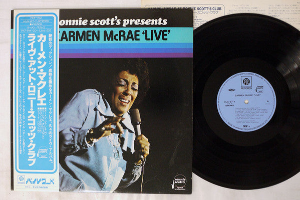 Ronnie Scott's Presents Carmen McRae 'Live'