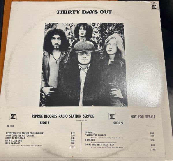 Thirty Days Out