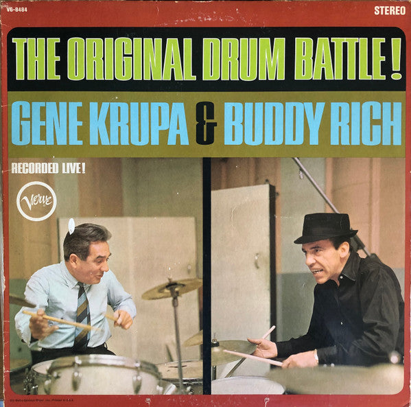 The Drum Battle - Gene Krupa And Buddy Rich At JATP