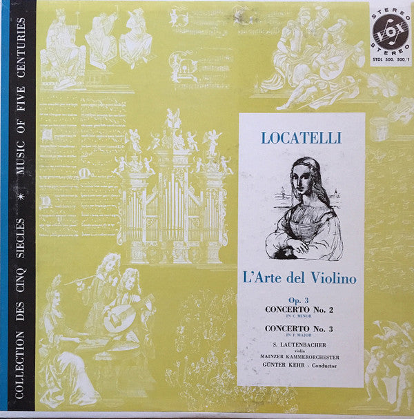  "L'Arte Del Violino" Opus 3