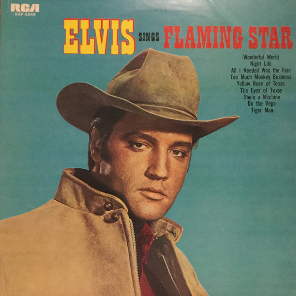 Singer Presents Elvis Singing "Flaming Star" And Others