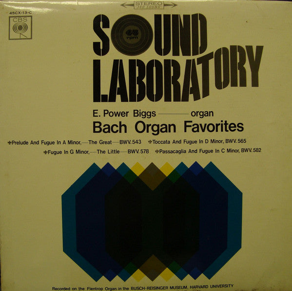 Bach Organ Favorites