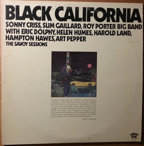 Black California (The Savoy Sessions)