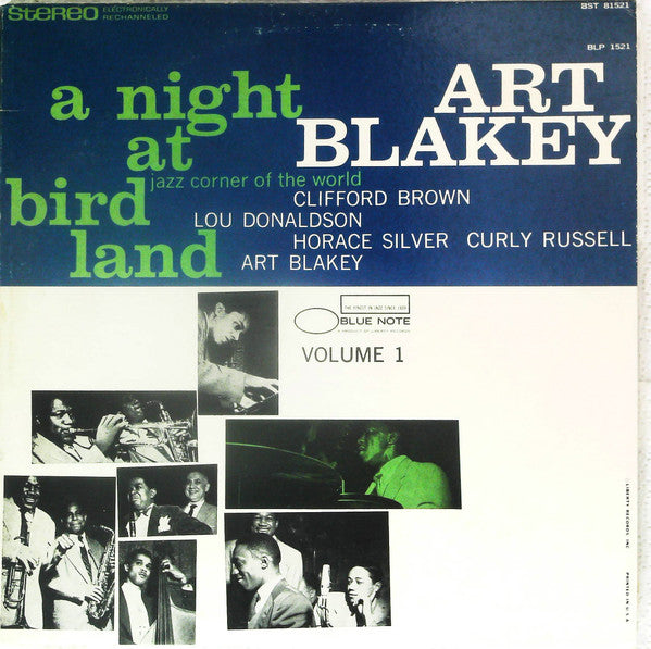A Night At Birdland, Volume 1
