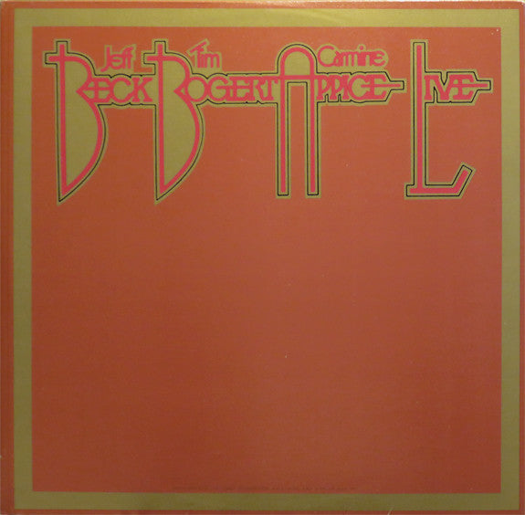 Beck, Bogert & Appice Live