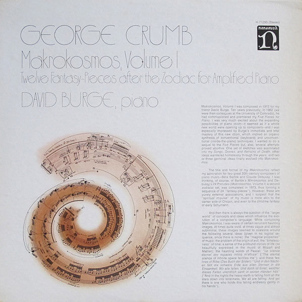 Makrokosmos, Volume I