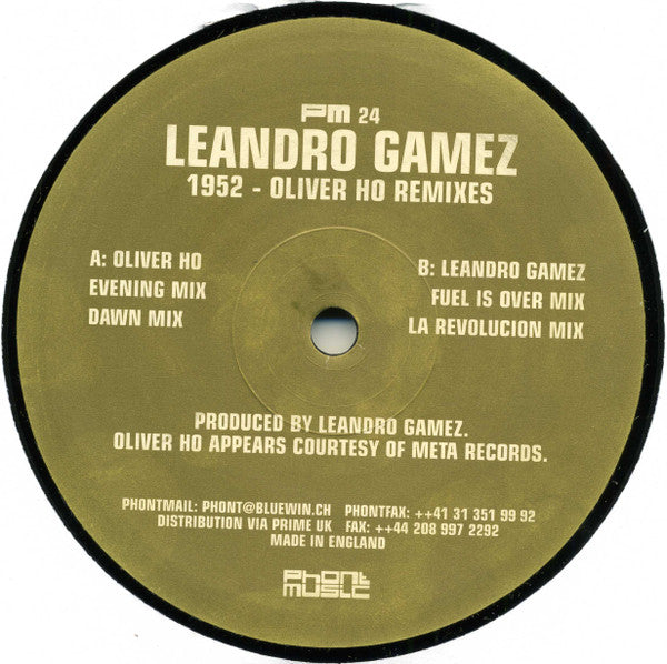 1952 (Oliver Ho Remixes)