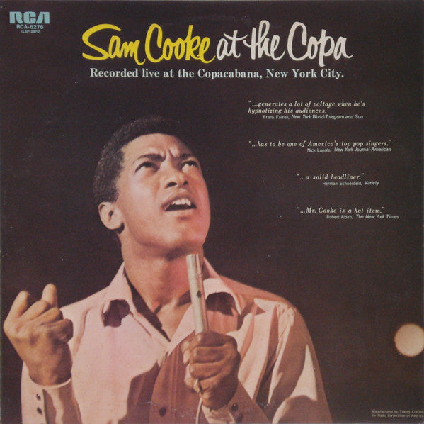 Sam Cooke At The Copa