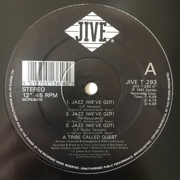 Jazz (We've Got)